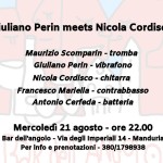 Giuliano Perin meets Nicola Cordisco