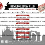 MUSICOMEDIANS CLUB  Jam session di musici, poeti e giullari