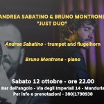 Andrea Sabatino e Bruno Montrone 'Just Duo'